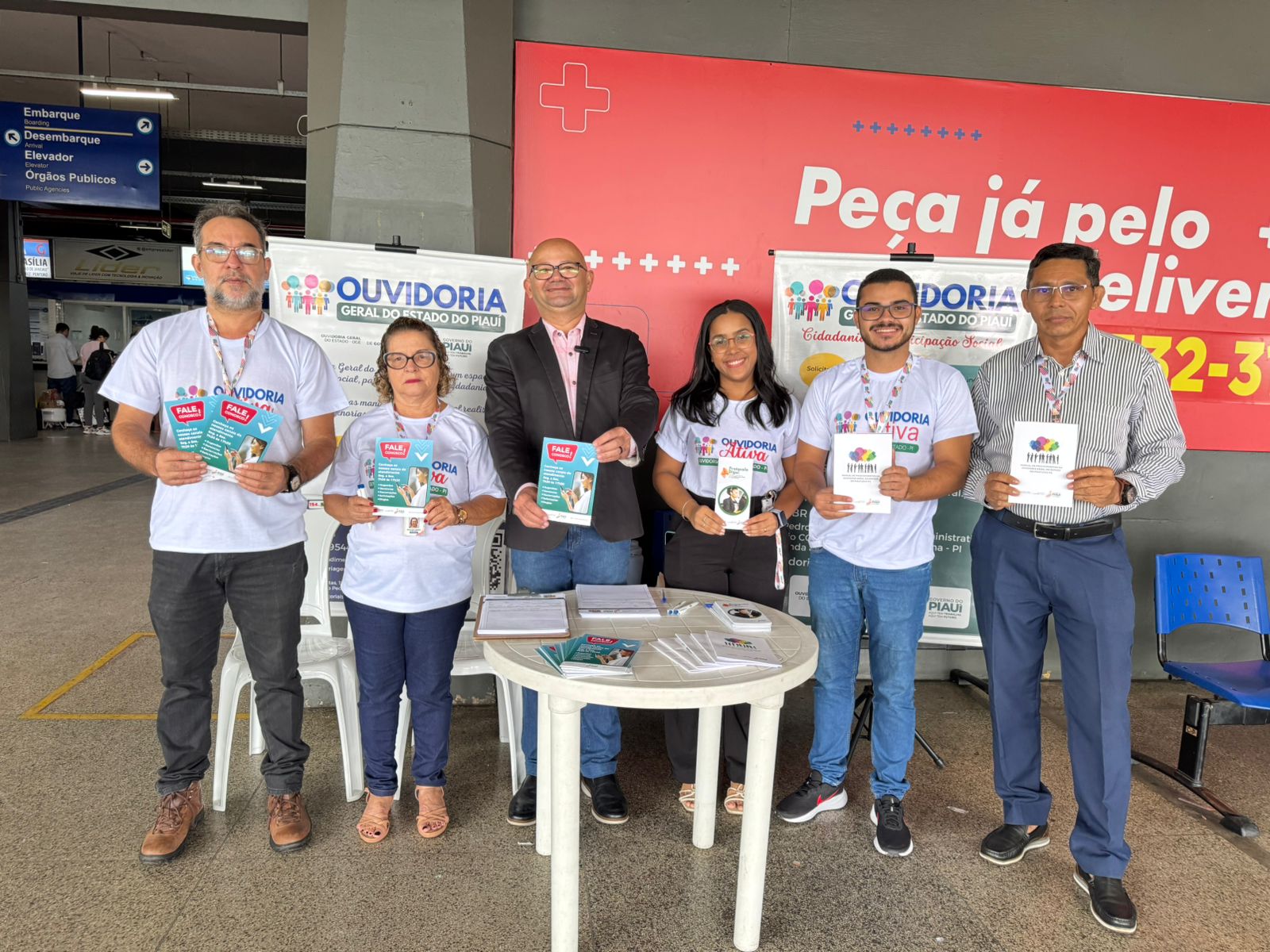 Ouvidoria-Geral do Estado realiza atendimentos no Terminal Rodoviário de Teresina 