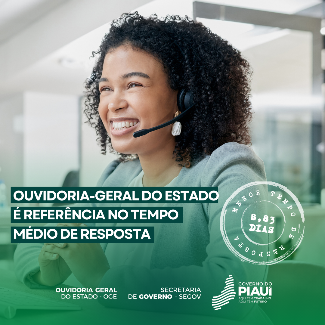 Ouvidoria-Geral do Estado é referência no tempo médio de resposta 