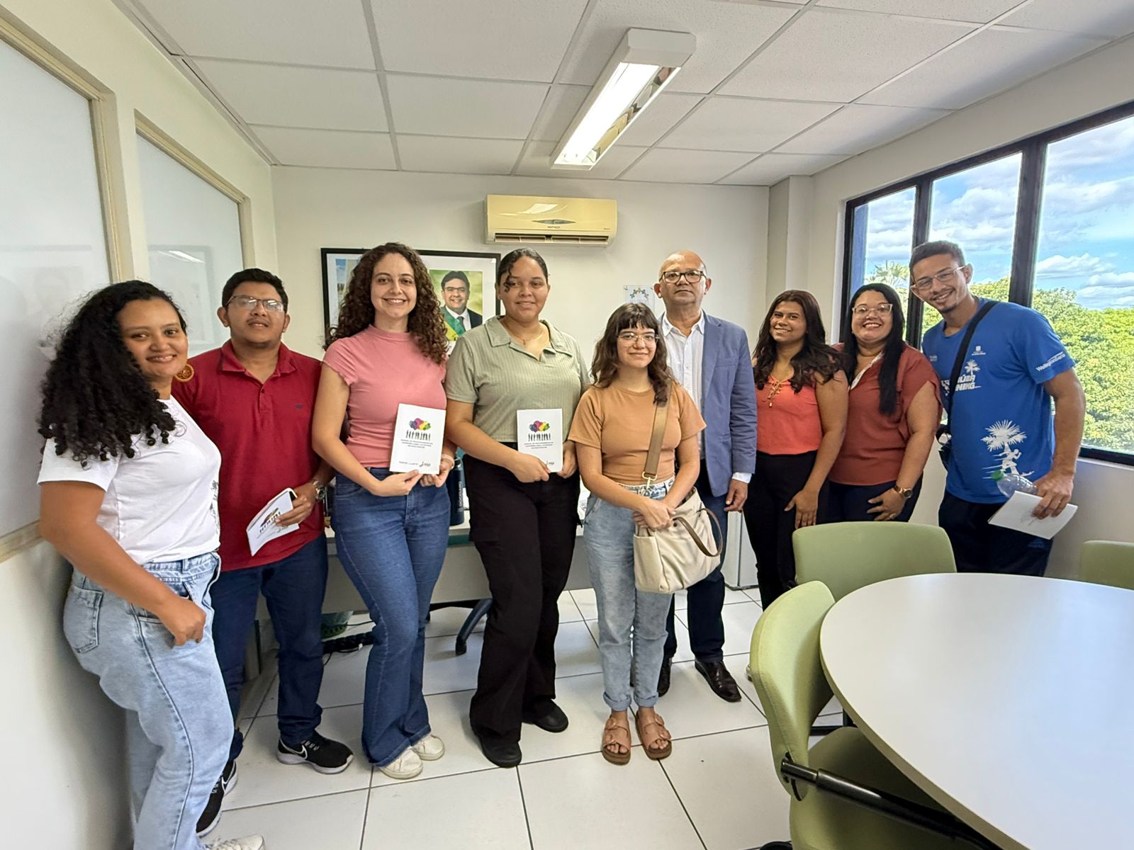 Ouvidoria-Geral do Piauí recebe estudantes da UFPI para vivência sobre equidade e ouvidoria pública