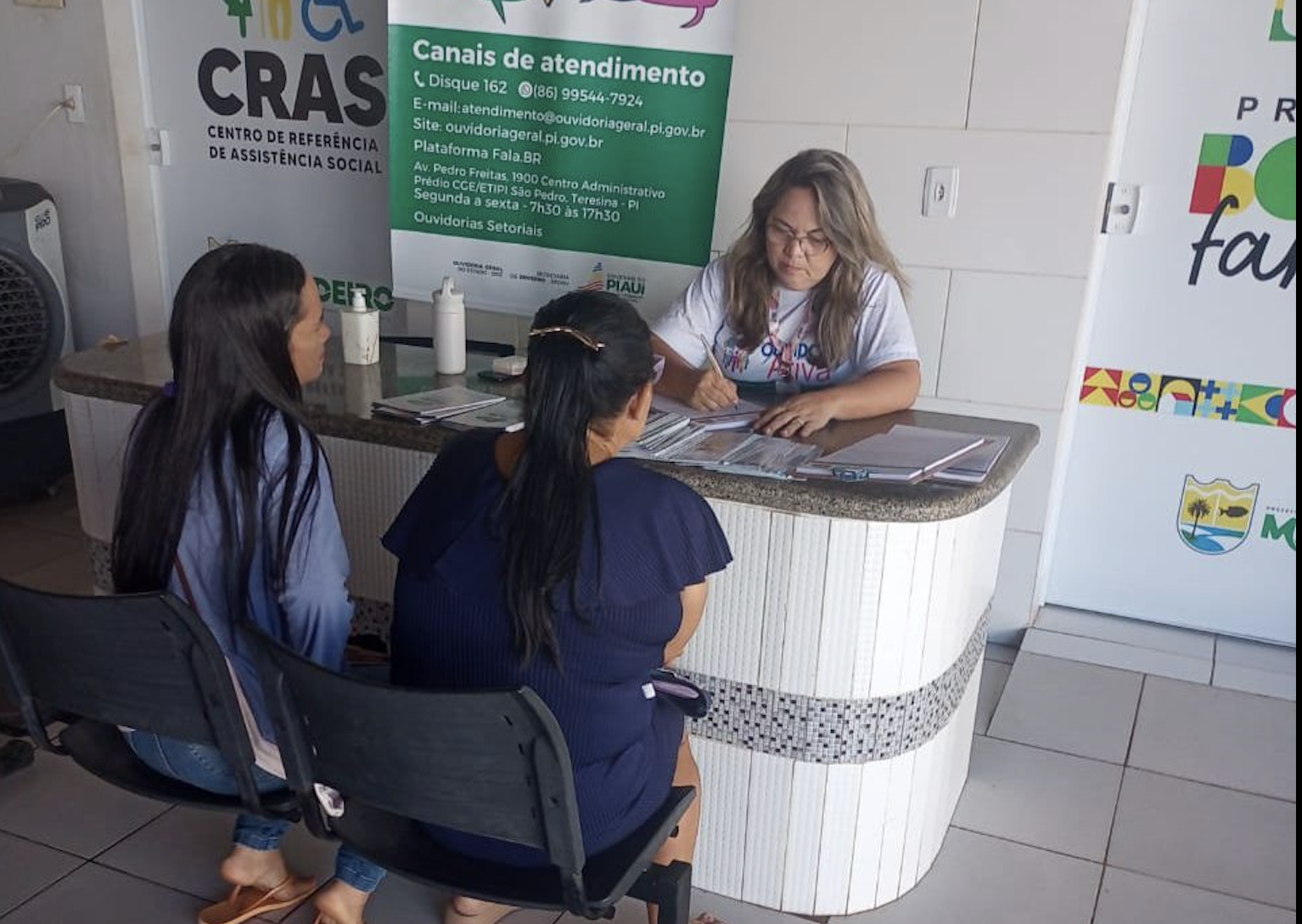 Ouvidoria-Geral do Estado realiza atendimentos em Madeiro no Projeto Justiça Itinerante