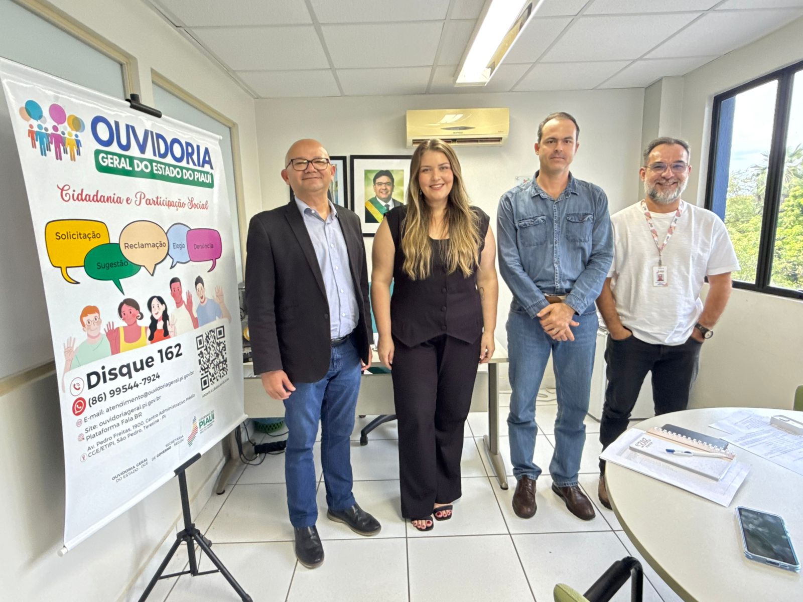 Ouvidoria-Geral e Seplan discutem fortalecimento do atendimento do projeto Piauí Sustentável e Inclusivo