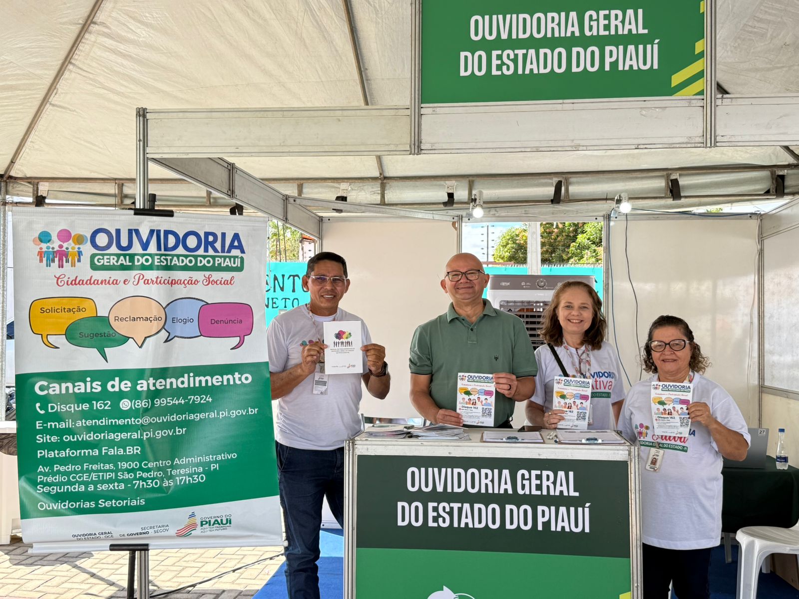 Ouvidoria-Geral do Estado participa da sexta edição do Diálogos pelo Piauí em São Raimundo Nonato