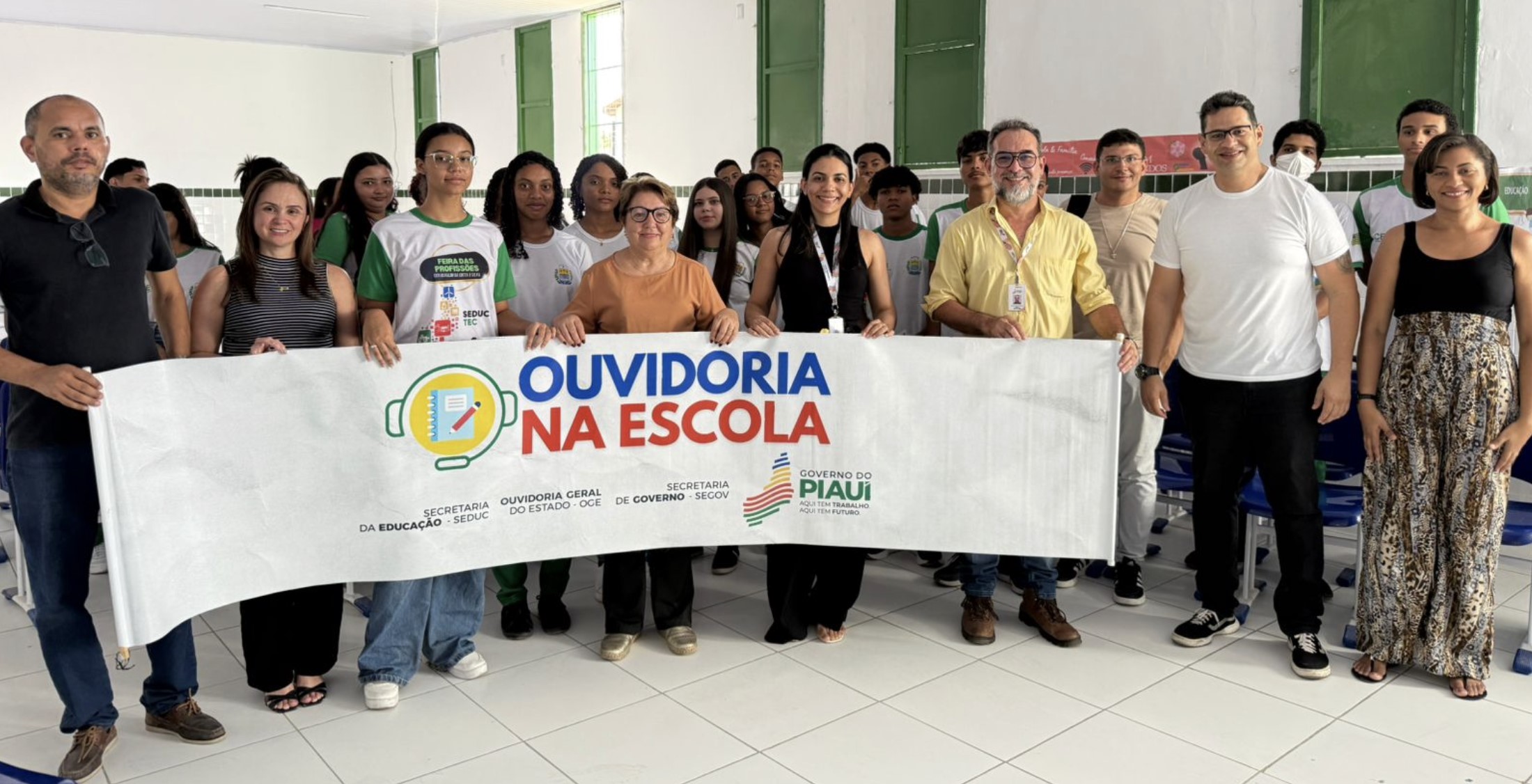 Projeto Ouvidoria na Escola atinge três mil jovens e impulsiona cidadania no interior piauiense