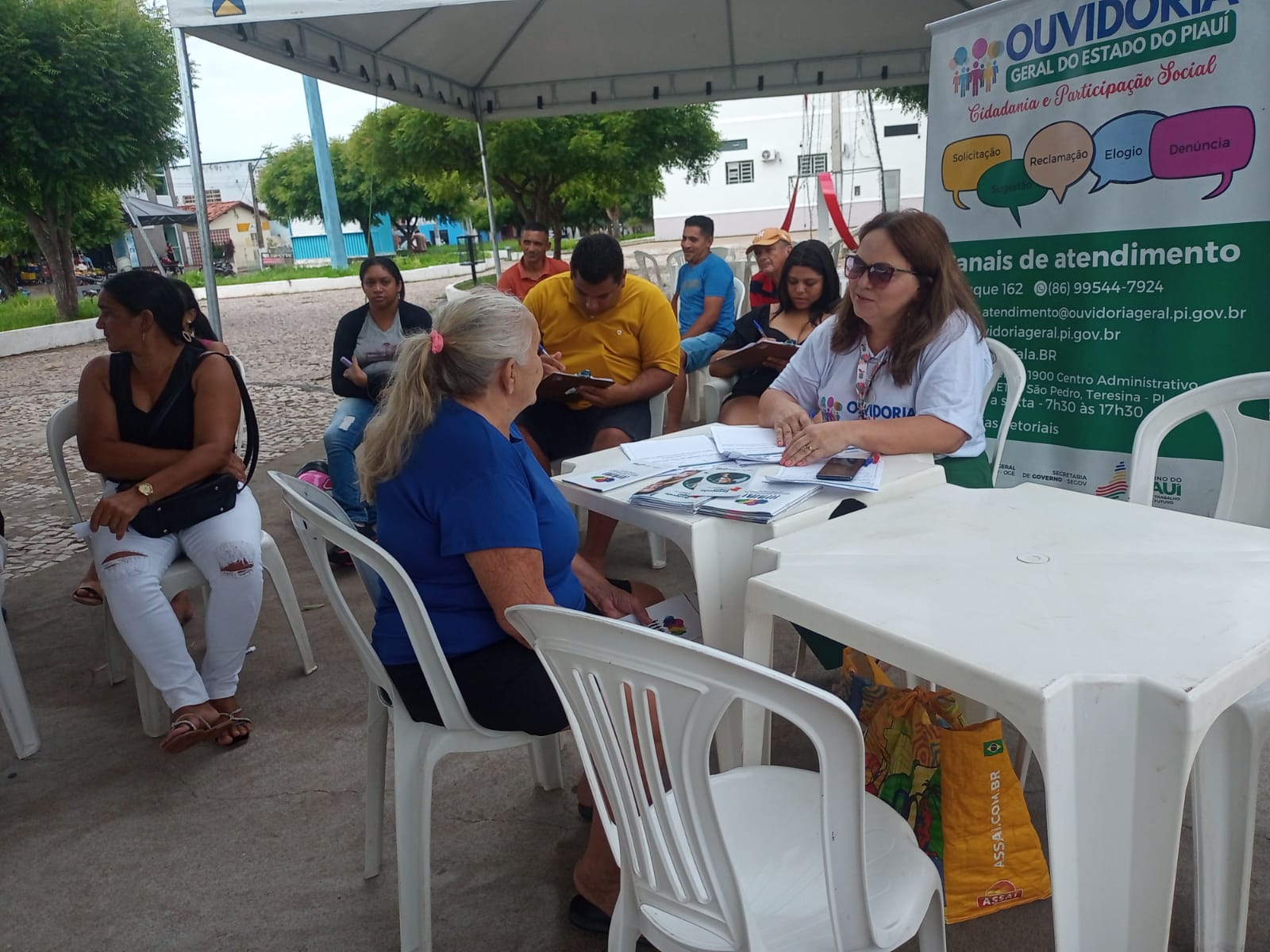 Ouvidoria-Geral do Estado do Piauí fortalece diálogo com a população de Alto Longá