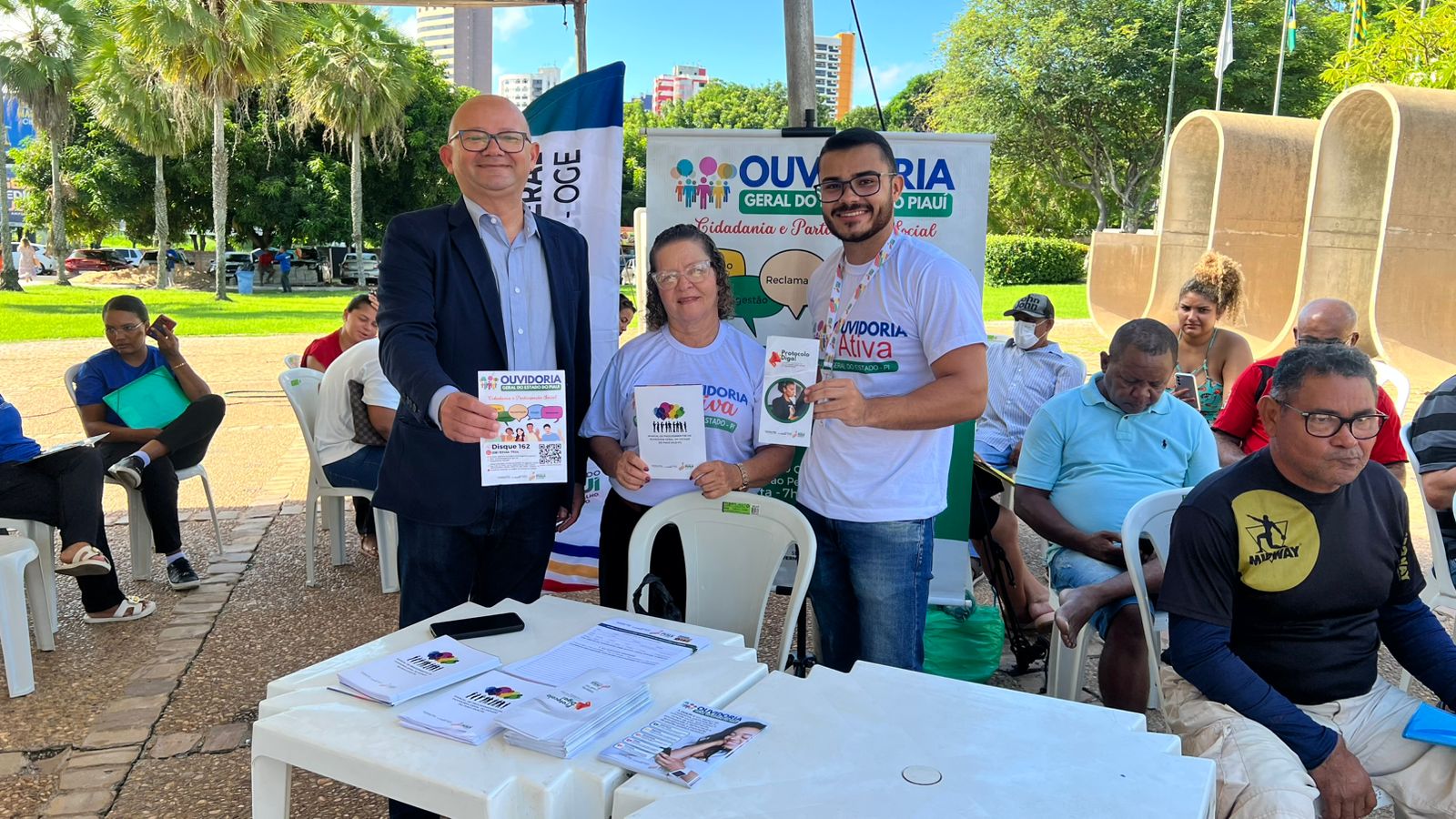 Ouvidoria-Geral do Estado acolhe manifestações dos cidadãos durante a Justiça Itinerante na Alepi