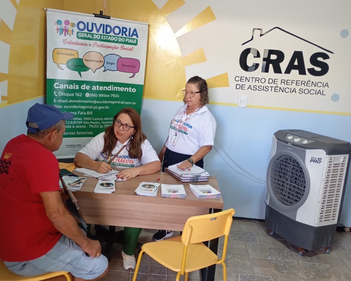Ouvidoria-Geral do Estado realiza escuta ativa na Caravana Direitos Humanos na Comunidade